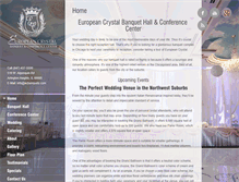 Tablet Screenshot of ecbanquet.com